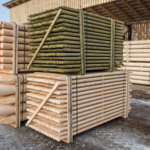 Wooden Poles and Stakes
