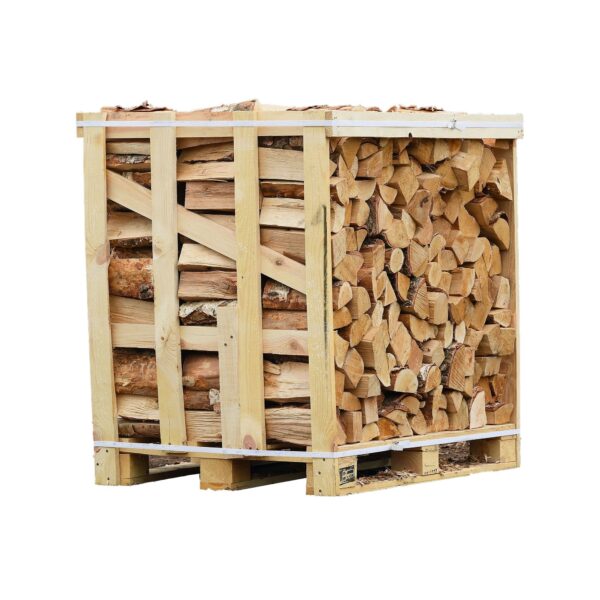 1m3 Crate Ash Firewood Logs Kiln Dried