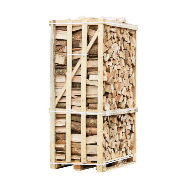Kiln Dried Ash Firewood Logs 2m3 Crate