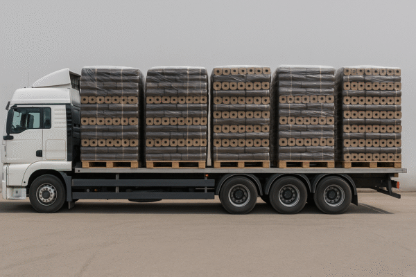 5 Tons Premium Pini-Kay Briquettes for Heating