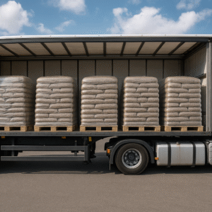 5 Tons Premium Wood Pellets for Heating